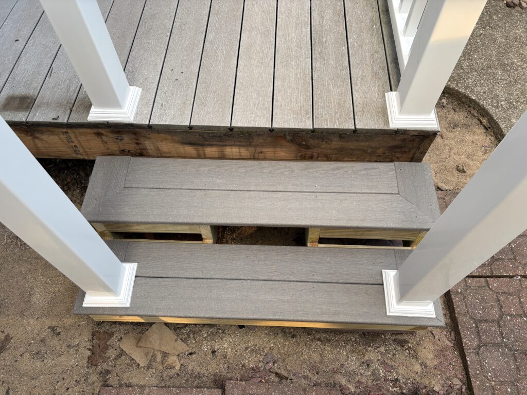 Porch Railing and Patio Paver Replacement in Normal — normal il