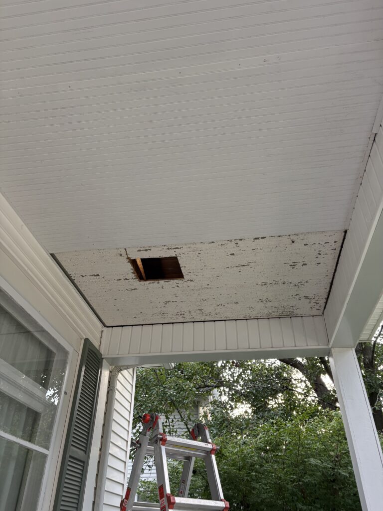 Porch Swing Installation in Bloomington — bloomington handyman